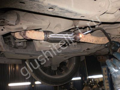 Замена гофры Honda Accord IV